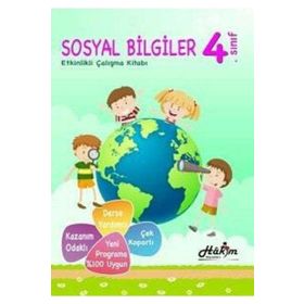 Hakim Yayınları 4. Sınıf Sosyal Bilgiler Etkinlikli Çalışma Kitabı
