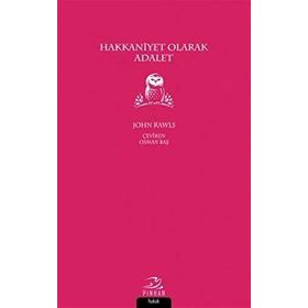 Hakkaniyet Olarak Adalet - John Rawls
