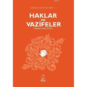 Haklar ve Vazifeler - Mehmed Zahid Kotku