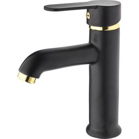 Hakverdi HMS Pisa Aç Kapa Siyah Altın Lavabo Bataryası