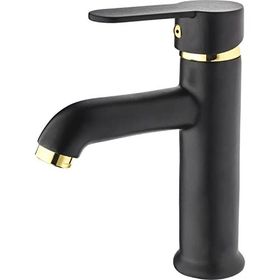 Hakverdi HMS Pisa Aç Kapa Siyah Altın Lavabo Bataryası