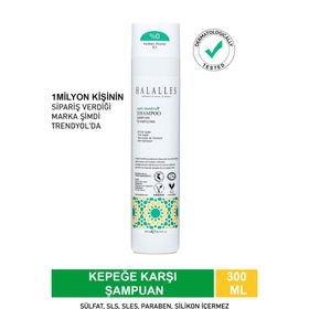 Halalles Kepeğe Karşı Sülfatsız Vegan Formül 300 ml Şampuan