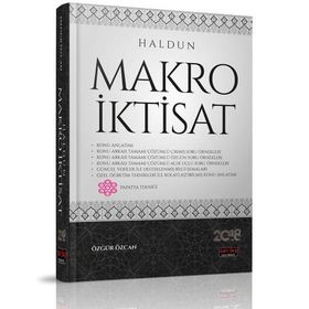 Haldun Makro İktisat Özgür Özcan