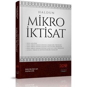 Haldun Mikro İktisat Özgür Özcan, Salim Göl