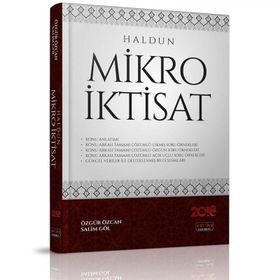 Haldun Mikro İktisat Özgür Özcan, Salim Göl