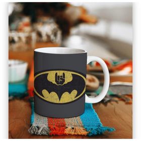 Half Moon Bay Batman Logo Kupa Bardağı