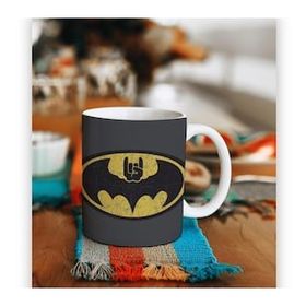 Half Moon Bay Batman Logo Kupa Bardağı
