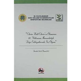Halil Cibran'ın Ölümünün 80. Yıldönümü Münasebetiyle Doğu Edebiyatlarında Göç Olgusu - Kolektif