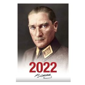 Halk Kitabevi 2022 Mareşal Beyaz Atatürk Ajandası