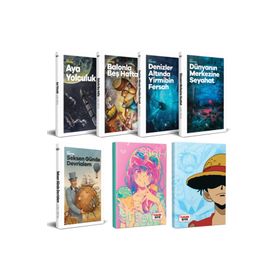 Halk Kitabevi Çocuk Klasikleri Beşli Kitap Luffy ve Icecream Defter