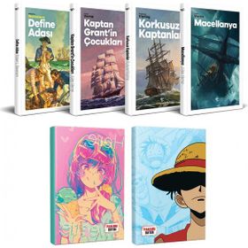 Halk Kitabevi Çocuk Klasikleri Dört Kitap Luffy ve Icecream Defter