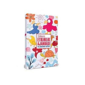 Halk Kitabevi Neşeli Hayvanlar Süresiz Etkinlik Planlama Defteri 13,5x21 cm Ajanda