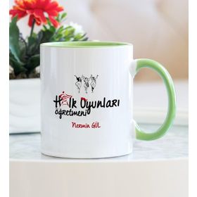 Halk Oyunları Öğretmeni Kupa Bardak