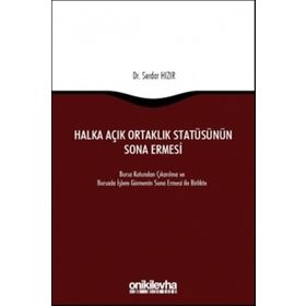 Halka Açık Ortaklık Statüsünün Sona Ermesi - Serdar Hızır