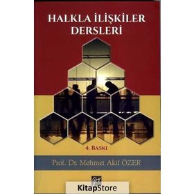 Halkla İlişkiler Dersleri - Doç. Dr. Mehmet Akif Özer