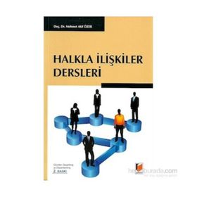 Halkla İlişkiler Dersleri - Doç. Dr. Mehmet Akif Özer