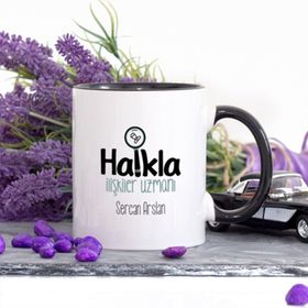 Halkla İlişkiler Uzmanı Lacivert Kupa Bardak