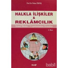 HALKLA İLİŞKİLER VE REKLAMCILIK - ÖZKAN TIKVEŞ