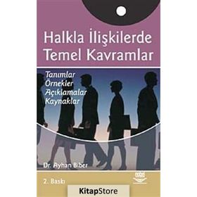 HALKLA İLİŞKİLERDE TEMEL KAVRAMLAR - AYHAN BIBER