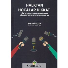 Halktan Hocalar Dikkat - Mustafa Özçelik