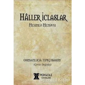 Haller İclaslar - Mehmed Memduh