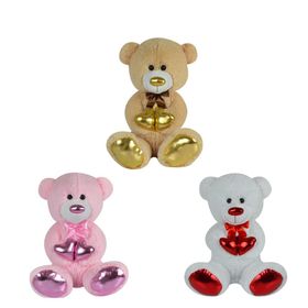 Halley Gri Kırçıllı Ayı 80 cm Peluş Oyuncak