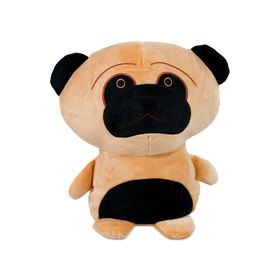 Halley Oyuncak 35 cm Bej 3 Boyutlu Soft Köpek Yastık