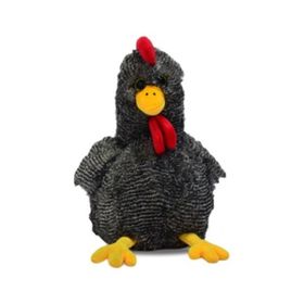 Halley Oyuncak 62899 Gri Çilli Horoz 30 cm Peluş Oyuncak