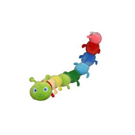 Halley Oyuncak 75 cm Renkli Tırtıl Yastık Peluş Oyuncak