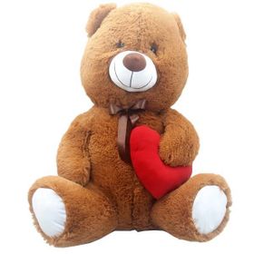 Halley Oyuncak PL62531 Kalpli Ayı 80 cm Peluş