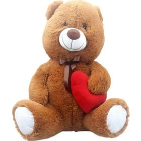 Halley Oyuncak PL62531 Kalpli Ayı 80 cm Peluş
