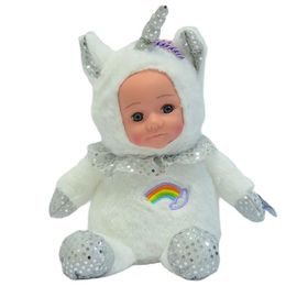 Halley Oyuncak Sevimli Bebek Yüzlü Unicorn At 30 cm Peluş Oyuncak