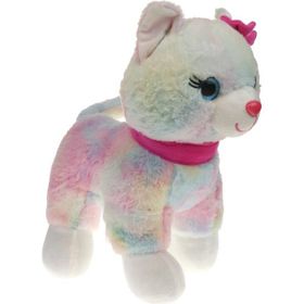 Halley PL62555 30 cm Pembe Tokalı Kedi Peluş