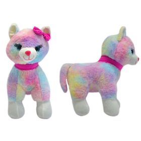 Halley PL62555 30 cm Pembe Tokalı Kedi Peluş