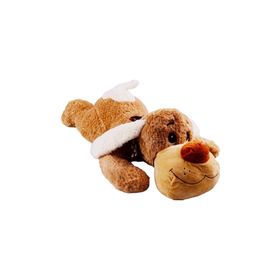 Halley PL63036 60 cm Parlak Kumaş Yatan Peluş Köpek