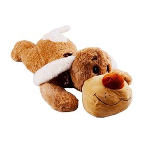 Halley PL63036 60 cm Parlak Kumaş Yatan Peluş Köpek