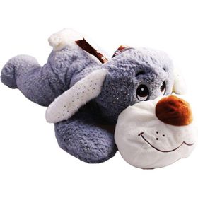 Halley PL63036 60 cm Parlak Kumaş Yatan Peluş Köpek