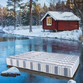 Halsa Stockholm Propocket Yay Sistemli Yün Pamuk 140x190 cm Yatak