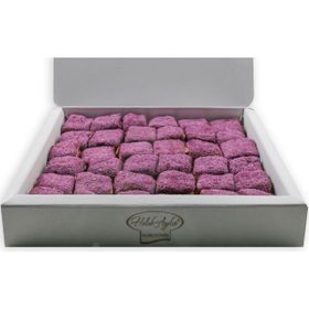 Haluk Aydın Kuruyemiş 735 gr Çikolatalı Fındıklı Mor Velvet Kaplı Baklava