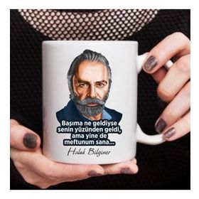 Haluk Bilginer Baskılı Kupa