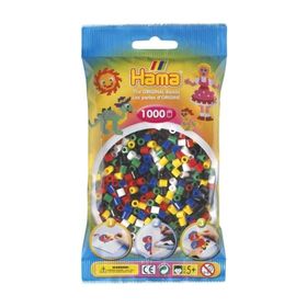 Hama 1.000`lik 6 Temel Renk Midi Boncuk