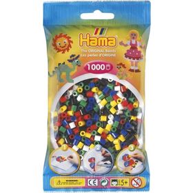 Hama 1.000`lik 6 Temel Renk Midi Boncuk