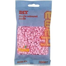 Hama 1.000`lik Açık Pembe Midi Boncuk
