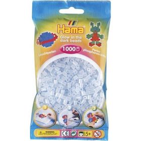 Hama 1.000`lik Karanlıkta Parlayan Mavi Midi Boncuk