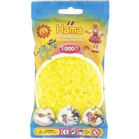 Hama 1.000`lik Neon Sarı Midi Boncuk