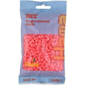 Hama 1.000`lik Pastel Kırmızı Midi Boncuk