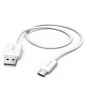 Hama 1.4 m Beyaz Micro-USB Şarj-Data Kablosu