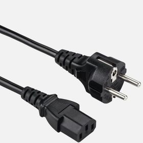 Hama 1.5 mt PC Siyah Güç Kablosu