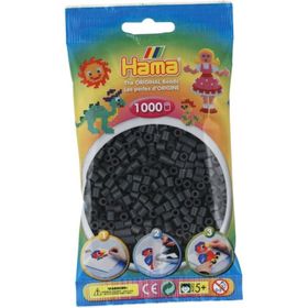 Hama 1000'lik Koyu Gri Midi Boncuk