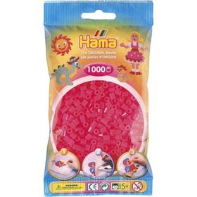 Hama 1000'lik Neon Fuşya Midi Boncuk